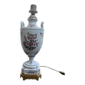 Important Paris porcelain lamp base
