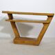 Mid-Century Elmwood Coffee Table in Solid Wood, Germany, 1960s