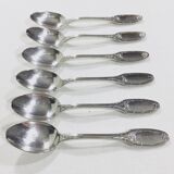 6 mocha spoons Christofle