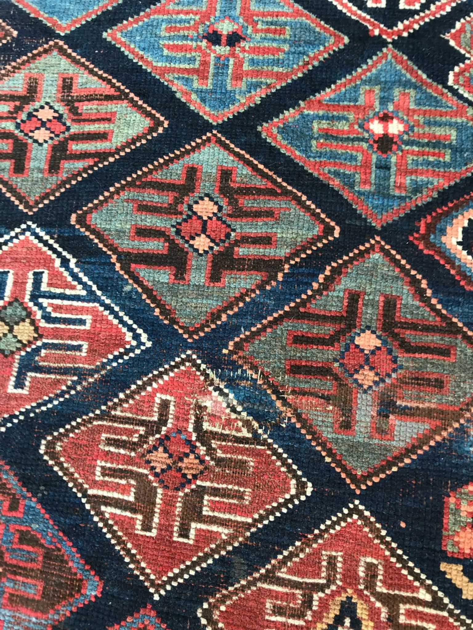 Ancient carpet northwest of Iran 139x284 cm