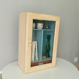 Glass medicine cabinet 50s