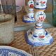 Quimper candle holders
