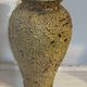 Large textured ceramic vase – 1960s/70s – H 40 cm