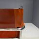 Vintage chrome and leather chair