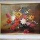 Tableau bouquet de fleurs dans un vase