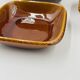 Lot 3 Square Plates Stoneware Deco Hälsingborg K.J. Svensson