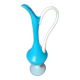 Murano blue opaline carafe vase