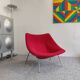 Oyster armchair by Pierre Paulin for Artifort