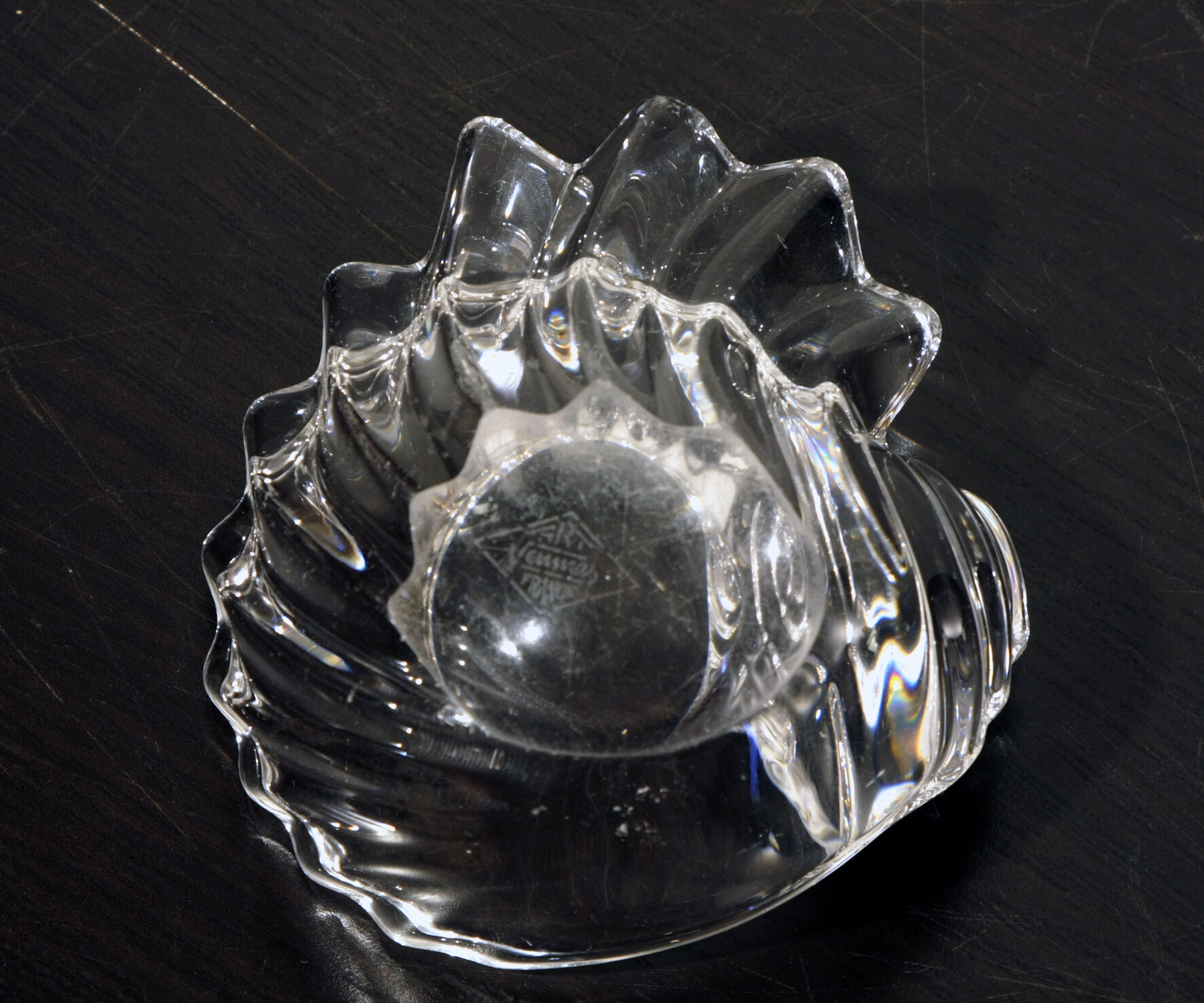 Seashell ashtray, Vannes-le-Châtel