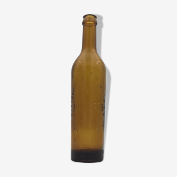 Bouteille de bière ancienne en verre, Brasserie Holderer (Saint Yrieix) - XXème siècle