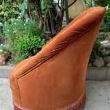 Sofa and chair toad velvet padded velvet