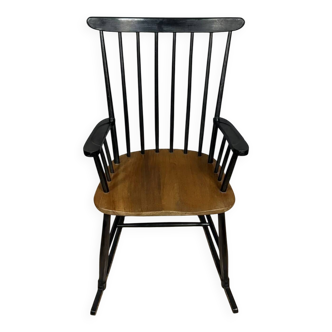 Vintage Rocking Chair by Ilmari Tapiovaara for Asko, 1960s