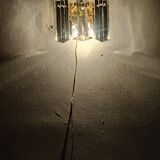 "Kinkeldey" crystal wall light. Germany, 1970s.