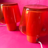 Pair of designer lamps Helena Svensson Ikea vintage