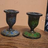 Pair of vintage candlesticks