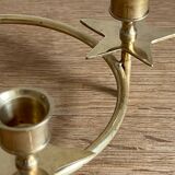 Vintage brass candle holder
