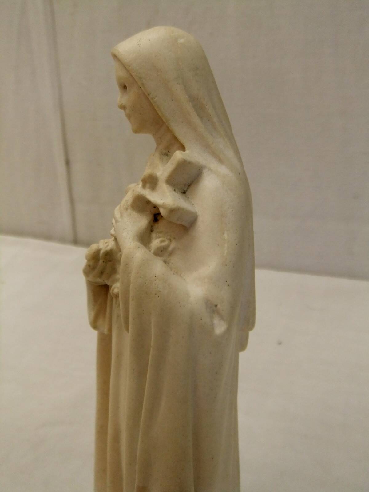 Statue of Saint Therese of Lisieux, brass seal, Saint Joseph of Lisieux workshop