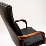 Vintage leather office chair