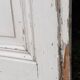 Communication door h221xl90cm old paneled, molded, interior