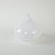 Glass vase, Italian design, 1960s, made in Italy
