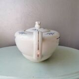 Mid-century porcelain teapot P. Regout Maastricht 1950s