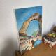 Oil on panel Etretat