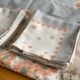 Vintage tablecloth and matching napkins