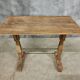 Antique French bistro table | 1920-1940 | Oak wood