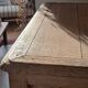 Vintage high sideboard in solid oak