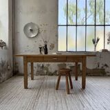 Ancienne table de ferme en chêne