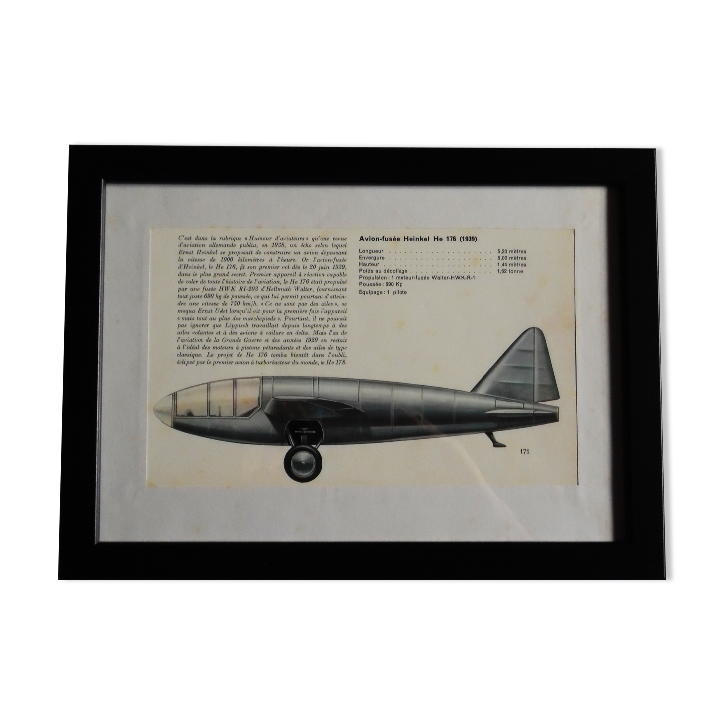 Rocket plane poster 1939