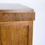 Low Sidebaord In Rosewood With Brass Handles From 1950s