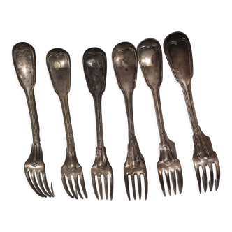 6 forks Christofle