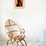 rattan armchair Rohe Noordwolde
