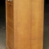 Oak notary cabinet in its original patina (1940s)
