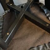 Ensemble de 4 chaises post-modernes brutalistes