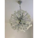 Contemporary "Bouquet" Flowers Murano Glass Sputnik Chandelier