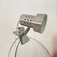 Lampe applique Mini spot à pince perforé design vintage France années 60