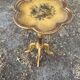 Florentine side table in gilded wood – Italy, 1950s-1960s, unusual and full of poetry.