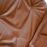 Siesta leather armchair by designer Ingmar Relling.