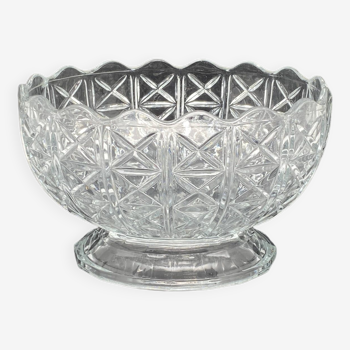 Oval worked glass bowl – MPM0324VLP2