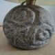 Stone and seaweed herbarium lamp