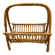 Rattan magazine holder