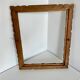 Antique handcarved frame Cedarwood 29.5 cm x 24 cm