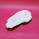 Empty White Porcelain Pocket in the Shape of a Vintage Hand