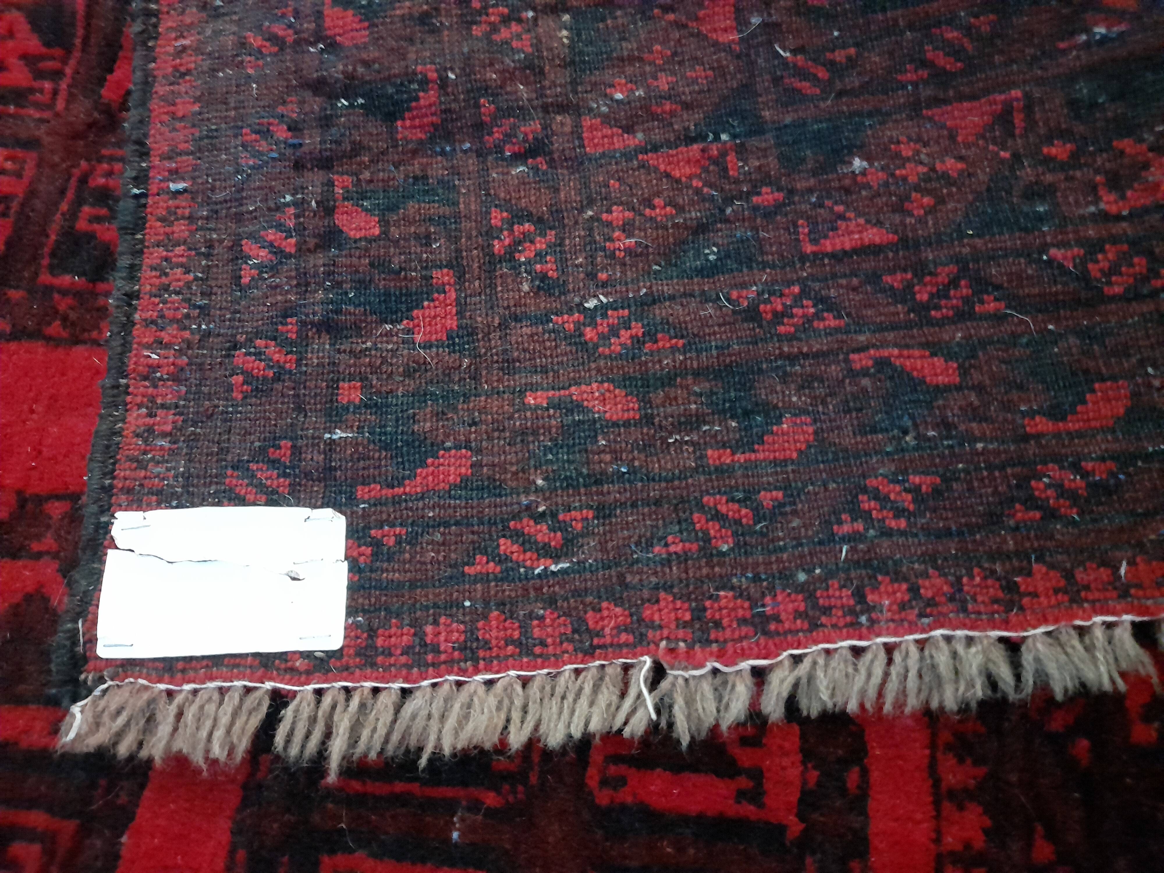 Tapis Bokhara noué main 197x262cm