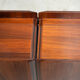 Rare rosewood side cabinets Afra Tobia Scarpa for Maxalto