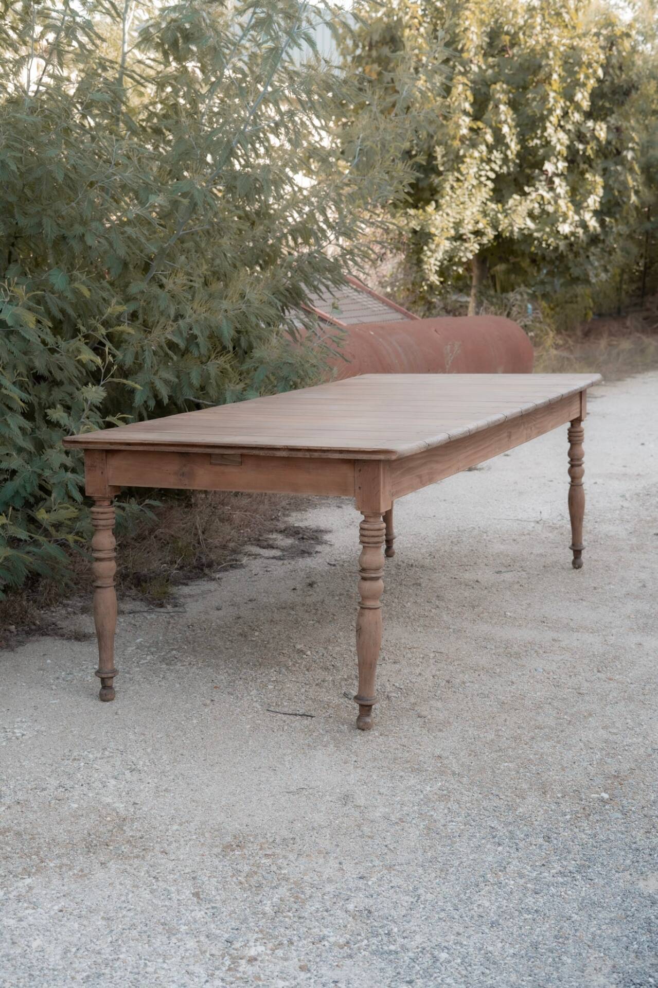 Renovated old farmhouse table