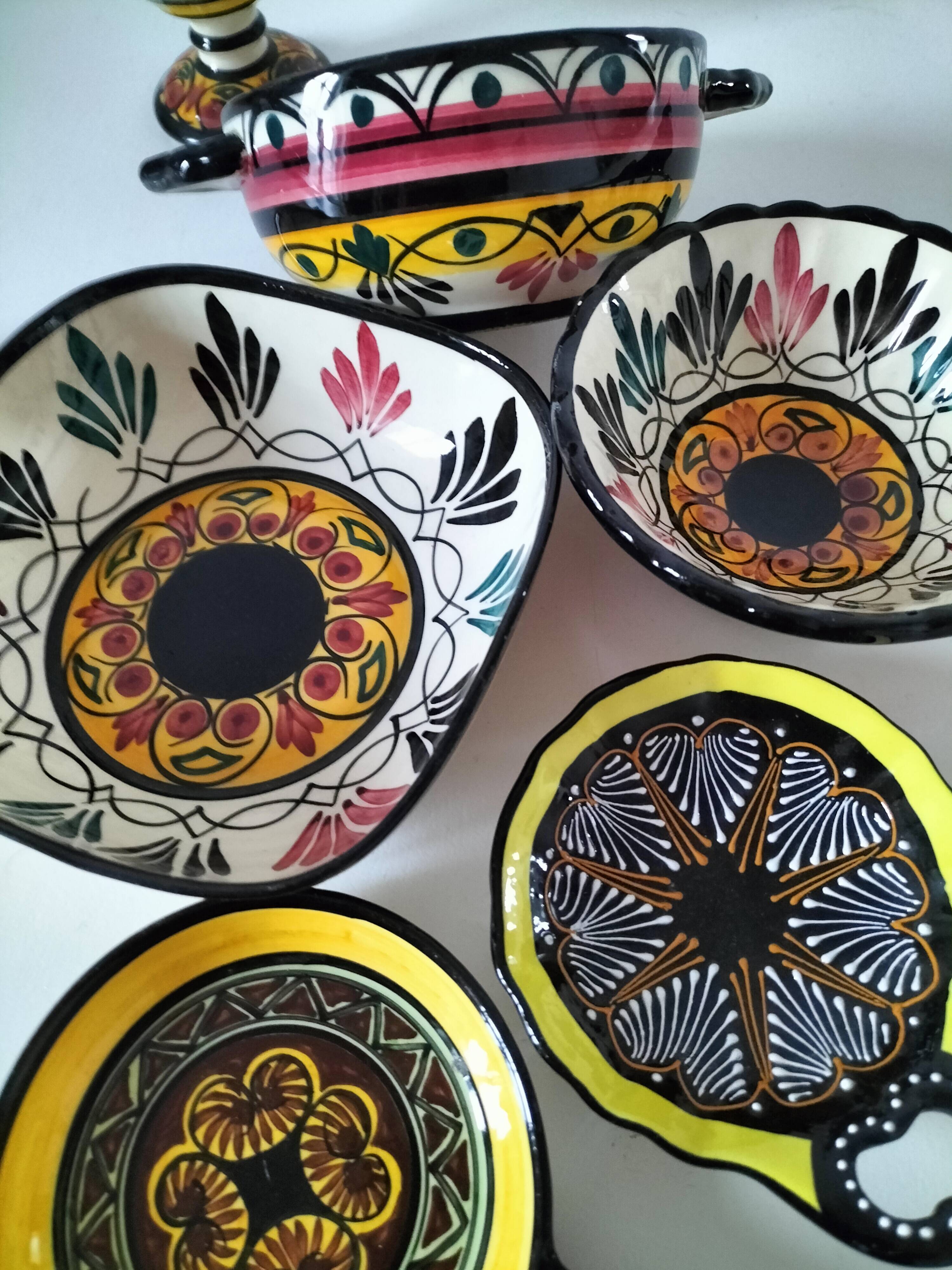 7-piece Breton tableware set from Saint-Jean-de-Bretagne & HB Quimper