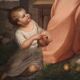 Scène intérieure du 19ème siècle peinture italienne